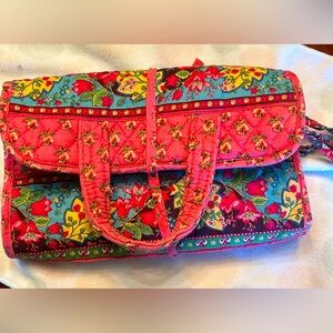 Vera Bradley jewelry, makeup and lingerie travel case